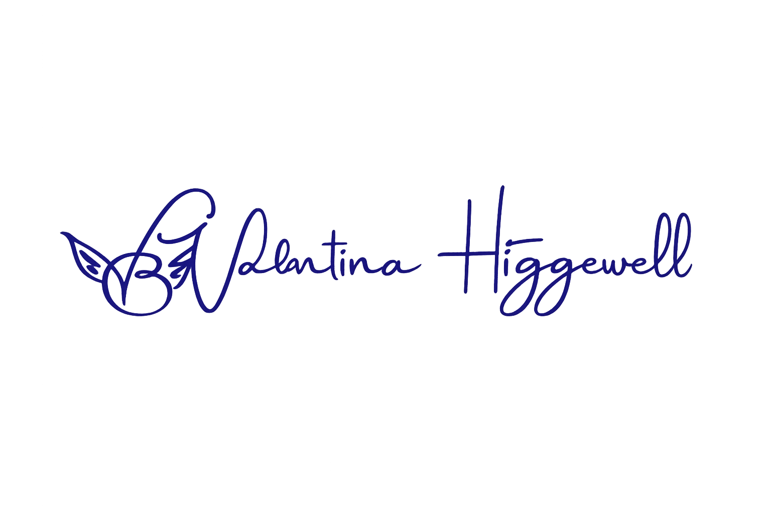 Firma de Valentina Higgewell